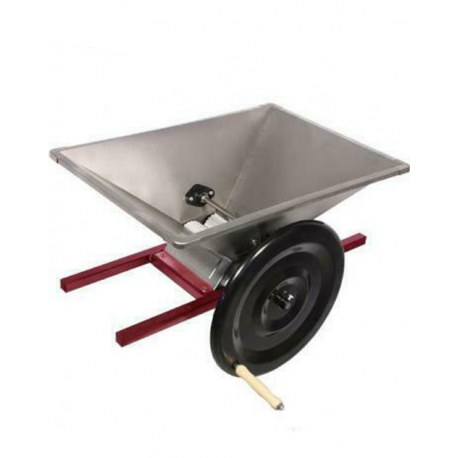 Χειροκίνητος Σπαστήρας Σταφυλιών INOX 40×40